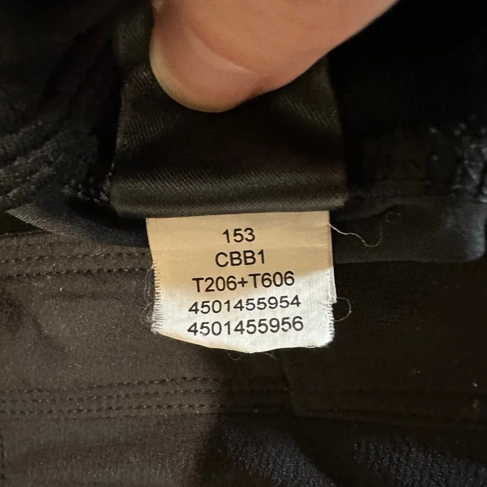 The‎ North Face Mens Black Softshell Hiking Pants Drawstring Size 32x32 Trekking